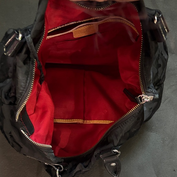 MZ Wallace Black Camouflage Women's Bag - Picture 4 of 5